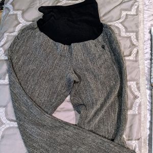 Grey maternity dress pants
